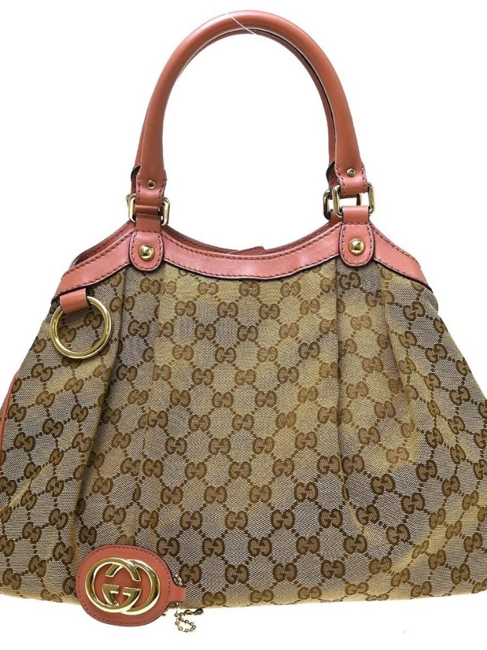 Gucci Beige Sukey GG Tote Bag 211944 214397 NQ11482